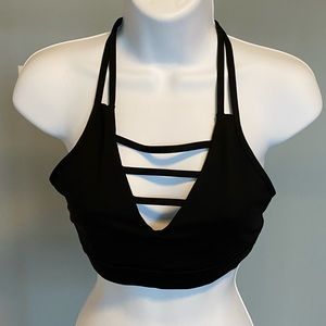 Zyia Black Grid Bra